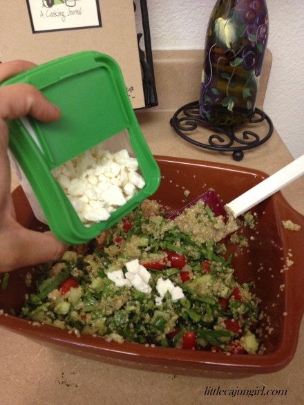 Greek Quinoa Salad: LittleCajunGirl.com