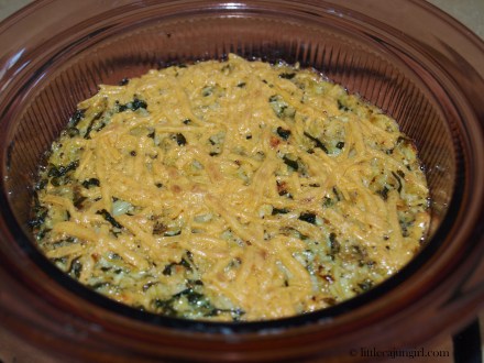 Healthy Spinach Artichoke Dip: LittleCajunGirl.com