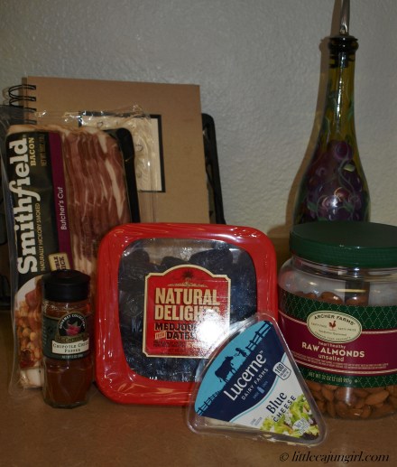 Bacon-wrapped Stuffed Dates: LittleCajunGirl.com