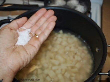 Simple Potato Salad: LittleCajunGirl.com